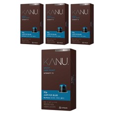 카누 스모키 다크 로스트 네스프레소 호환 캡슐커피, 5.7g, 10개입, 4개