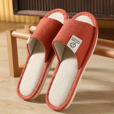 Daycozy 柔軟防滑亮麗靜音室內拖鞋, 紅色, 2個