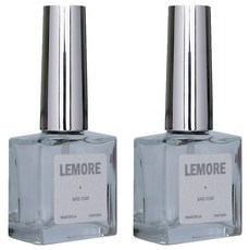 르모어 네일아트 매니큐어 베이스코트, 2개, 10ml