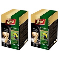Rene 哥倫比亞咖啡膠囊, 7g, 16顆, 2盒