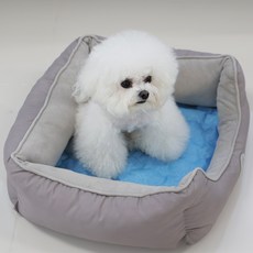 마이또 반려동물 쿨매트, 스카이블루, 1개