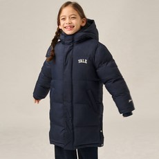 YALE KIDS 童款Basic長版連帽羽絨外套 RKYJPW013