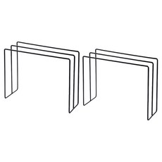 MONACO OLIVE 水槽復古抹布瀝水架, 黑色, 2入