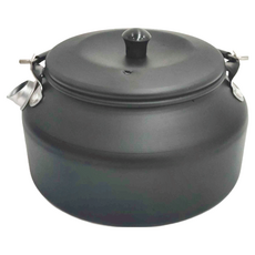 CoolCamp 鋁合金水壺, 0.9L, 黑色, 1個