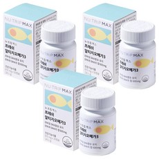 뉴트립 프레쉬 알티지오메가3 870 mg, 30정, 3개