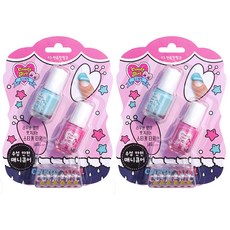 Candygirl 水上安全兒童美甲, 03 薄荷粉, 2個