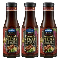 폰타나 프렌치 스테이크 소스, 265g, 3개