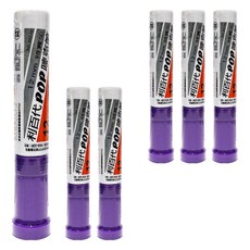 LIBERTY 利百代 907-12-v pop 12mm 嘜克筆 紫色 4~11mm 平方尖, 6支