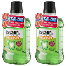 依必朗 漱口水 綠茶, 500ml, 2瓶