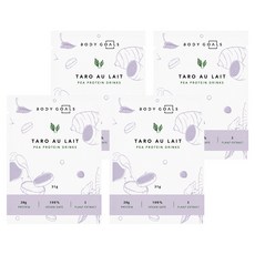 BODY GOALS 碗豆蛋白飲濃芋歐蕾, 31g, 4個