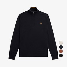 FRED PERRY 男款經典半套針織衫 K7624