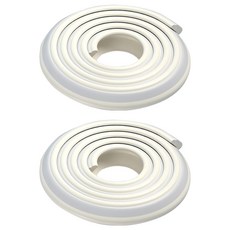 vanibaby L型 雙色加厚防撞邊條 NBR材質 邊角防護, 灰色, 2條