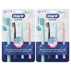 Oral-B 歐樂B IconX 牙刷, 2個, 3入