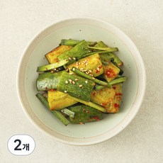 집반찬연구소 오이부추무침, 180g, 2개