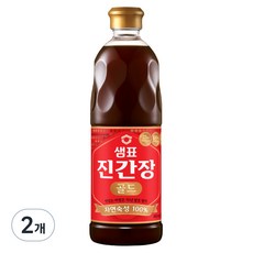 샘표 진간장 골드, 860ml, 2개