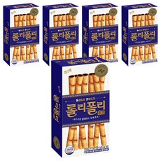 HAITAI 海太 捲心酥 巧克力口味, 62g, 5盒