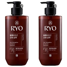 RYO 呂 豐盈強韌髮根香氛洗髮精 木質調麝香, 480ml, 2瓶