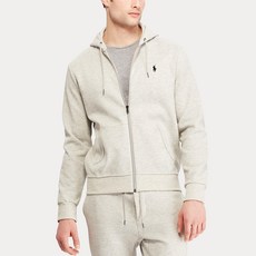 RALPH LAUREN 拉夫勞倫 POLO 男式雙針織全拉鍊連帽衫