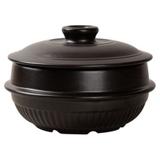 韓式陶瓷砂鍋含鍋蓋, 16.3cm, 1個