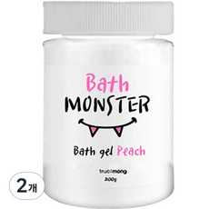 르가즘 배쓰몬스터 입욕젤, 200g, 2개