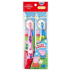 Colgate 高露潔 兒童牙刷 2-5歲, 佩佩豬, 2支, 1組