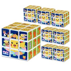 PoKeMoN 寶可夢 角色印花魔術方塊 8入, 混色