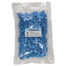 Block N Story 點陣積木補充包 10mm 450p, 天藍色