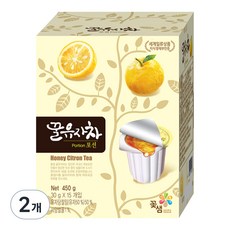 Kotsam 花泉 蜂蜜柚子隨身茶球, 30g, 15入, 2個