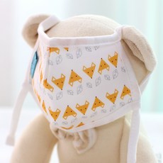 孩童網紗花紋立體口罩