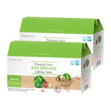 Alljeup 高麗菜蘋果汁, 90ml, 60包