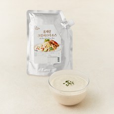 고래미 홍게살 크림 파스타 소스, 1kg, 1개