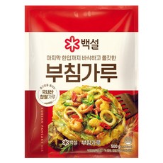 백설 부침가루, 500g, 1개