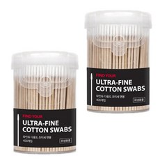 FINDYOU 多用途超細棉花棒, 2個, 400入
