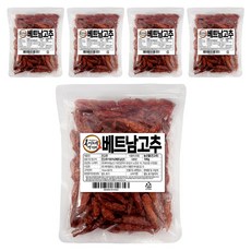 복이네먹거리 베트남 건고추, 100g, 5개