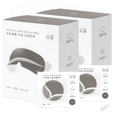 SodamSaenghwal 蒸氣溫熱眼罩 無香, 2個, 10入