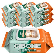 기본에 물걸레 청소포 캡형 25매, 없음, 10개