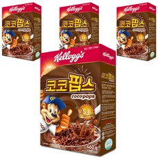 Kellogg's 家樂氏 可可米香麥片, 460g, 4盒
