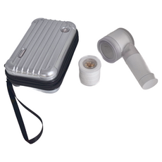 BODYLUV PURESOME 旅行用蓮蓬頭 飛行組 迷你蓮蓬頭 附旅行包 附防水收納包 尺寸180x115x62(mm), 1組