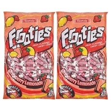 투시 후르티 딸기레몬에이드맛 츄잉캔디, 1.1kg, 2개