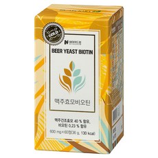 NATUREDREAM 啤酒酵母生物素 36g, 1個, 60錠