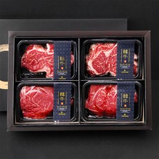 수원축산농협 한우 1+등급 등심 정육 세트 (냉장) 1.2kg, 1세트