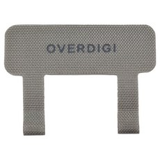OVERDIGI 機殻掛繩片 尼龍雙環, 灰色, 1個