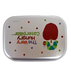 Skater 金屬鋁蒸飯盒便當盒 ALB5NV 134 x 97 x 42mm 好餓的毛毛蟲 370ml, 1組