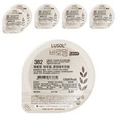 루솔 바로밀 영양 진밥 이유식, 대추, 120g, 6개