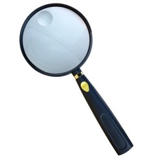 ROUNDPICK 攜帶式放大鏡 手柄放大鏡 直徑 110mm, 1個, 混合顏色