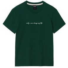 옥스타 라이프레터링 통기성 반팔 티셔츠