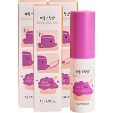폴레드 바를 유아용 수딩 스틱밤, 9g, 3개