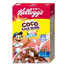 家樂氏 COCO 可可猴 格格脆棉花糖 穀物脆片, 300g, 1盒