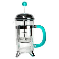 Pearl Horse 寶馬 綠柄濾壓壺 600ml, 綠色, 1個