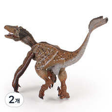 파포 깃털달린 랩터 피규어, 2개